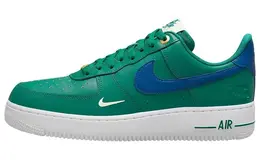 Nike: Зелёные кеды  Air Force 1