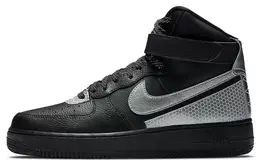 Nike: Чёрные кеды  Air Force 1