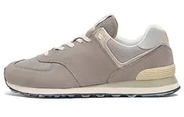 New Balance: Серые кроссовки  574