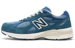 New Balance: Синие кроссовки  990