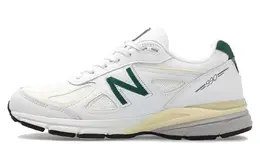 New Balance: Белые кроссовки  990