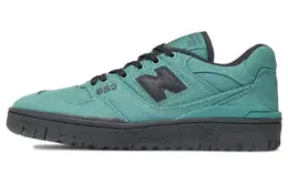 New Balance: Зелёные кеды  550