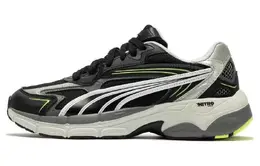 PUMA: Чёрные кроссовки 