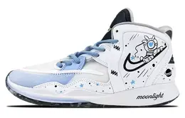Nike: Белые кроссовки 