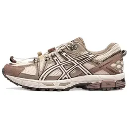 Asics: Бежевые кроссовки  Gel
