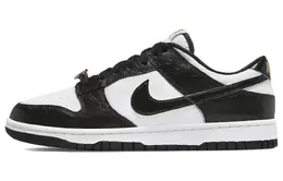 Nike: Белые кеды  Dunk Low Retro