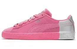 PUMA: Розовые кеды  Suede