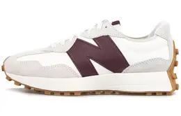 New Balance: Белые кроссовки  327