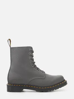 Dr. Martens: Серые ботинки 