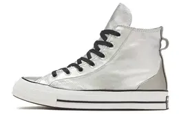 Converse: Серебристые кеды  Chuck Taylor All Star