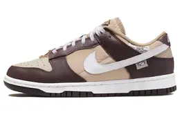 Nike: Бежевые кеды  Dunk Low