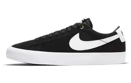 Nike: Чёрные кеды  Blazer SB