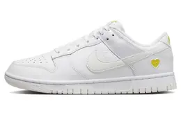 Nike: Белые кеды  Dunk Low