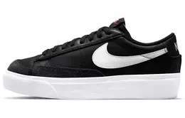 Nike: Чёрные кеды  Blazer Low