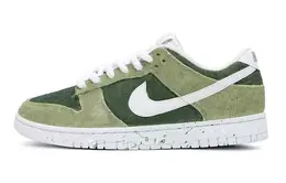 Nike: Зелёные кеды  Dunk Low