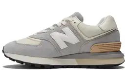 New Balance: Серые кроссовки  574