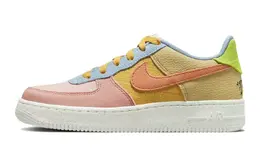 Nike: Розовые кеды  Air Force 1 Low