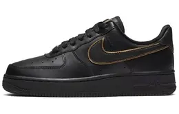 Nike: Чёрные кеды  Air Force 1 Low