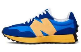 New Balance: Голубые кроссовки  327