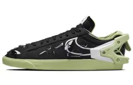 Nike: Чёрные кеды  Blazer Low