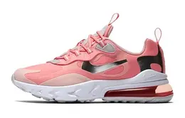 Nike: Розовые кроссовки  Air Max 270 React