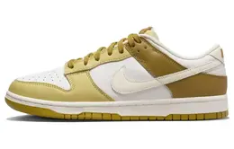 Nike: Белые кеды  Dunk Low Retro