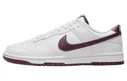 Nike: Белые кеды  Dunk Low