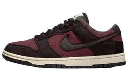 Nike: Бордовые кеды  Dunk Low SE