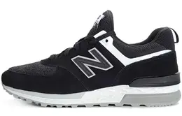 New Balance: Чёрные кроссовки  574