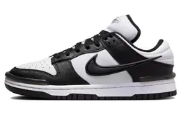 Nike: Чёрные кеды  Dunk Low