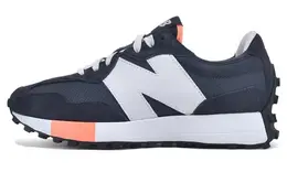 New Balance: Синие кроссовки  327