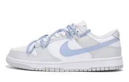 Nike: Белые кеды  Dunk Low