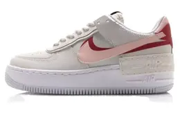 Nike: Бежевые кеды  Air Force 1 Shadow