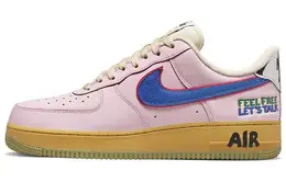 Nike: Розовые кеды  Air Force 1 Low