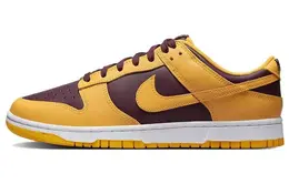 Nike: Жёлтые кеды  Dunk Low Retro