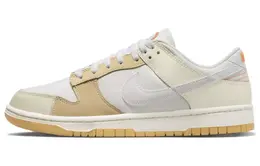 Nike: Белые кеды  Dunk Low