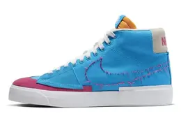 Nike: Голубые кеды  Blazer SB