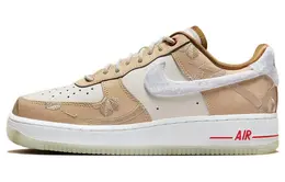 Nike: Бежевые кеды  Air Force 1 Low