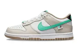 Nike: Белые кеды  Dunk Low