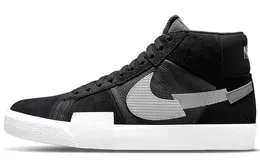 Nike: Чёрные кеды  Blazer