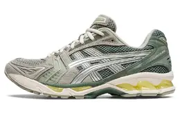 Asics: Зелёные кроссовки  Gel-Kayano 14