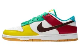 Nike: Белые кеды  Dunk Low SE