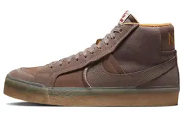 Nike: Коричневые кеды  SB Blazer Mid