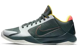 Nike: Зелёные кроссовки  Kobe 5 Protro