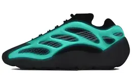 adidas: Тёмные кроссовки  Yeezy Boost 700 v3