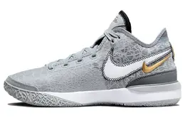 Nike: Серые кроссовки 