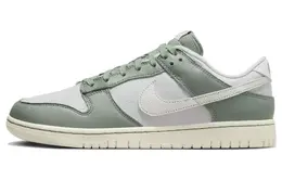 Nike: Зелёные кеды  Dunk Low