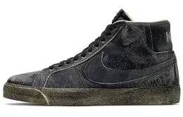 Nike: Чёрные кеды  Blazer