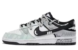 Nike: Белые кеды  Dunk Low