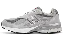 New Balance: Серые кроссовки  990